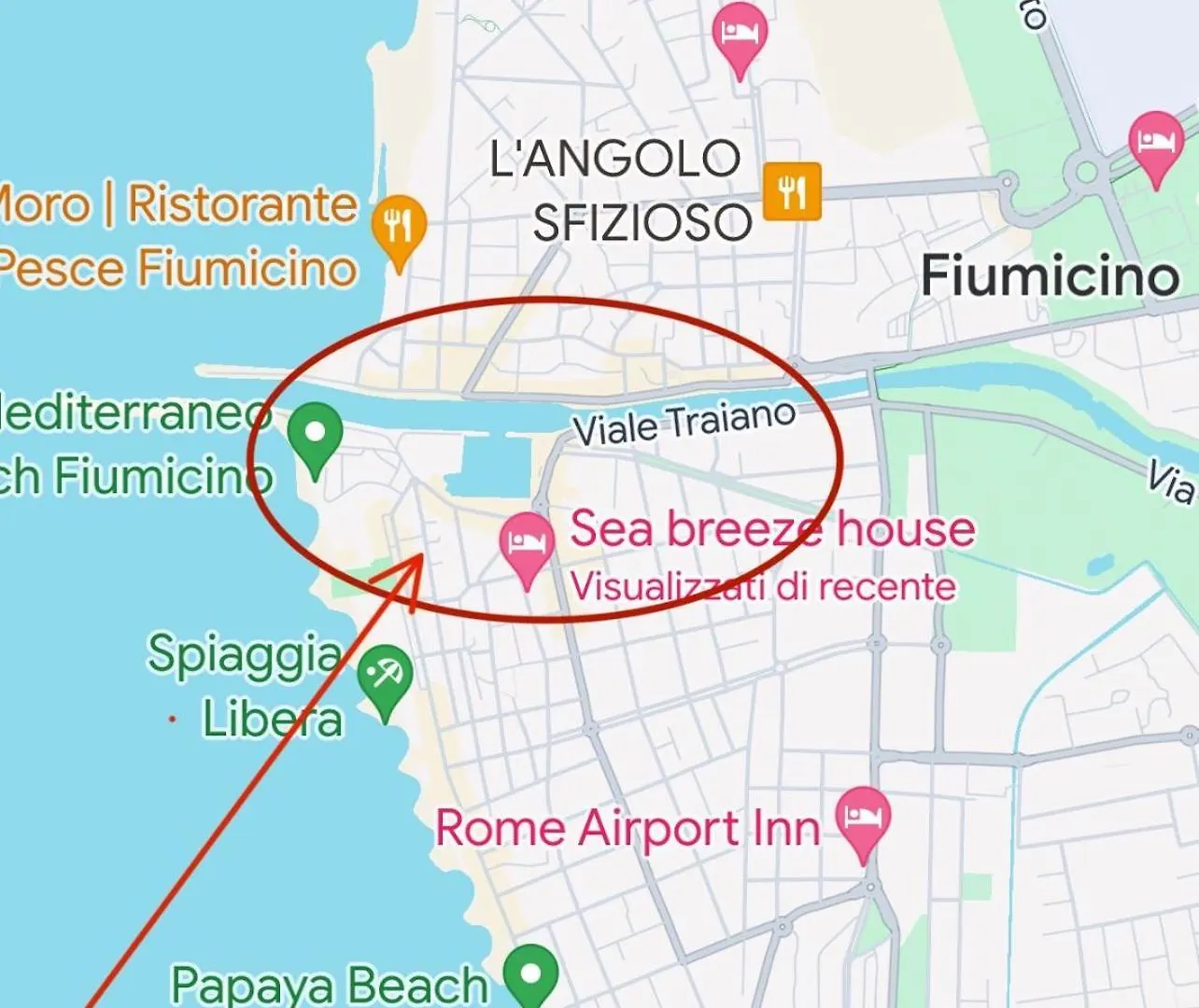 Sea Breeze House Apartment Fiumicino
